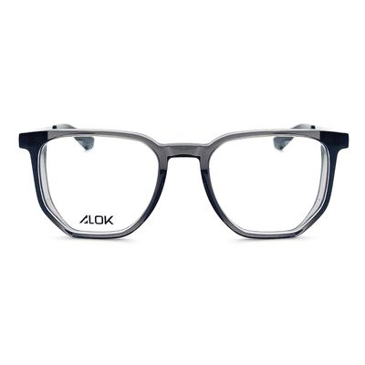 Armação Para Óculos de Grau Masculino Alok Space Rave Quadrado Preto